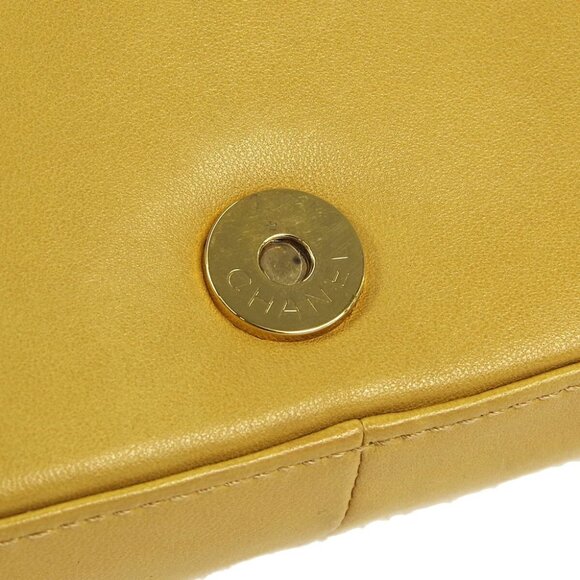 Chanel Beige Lambskin Choco Bar Shoulder Bag 99374 - Picture 8 of 14